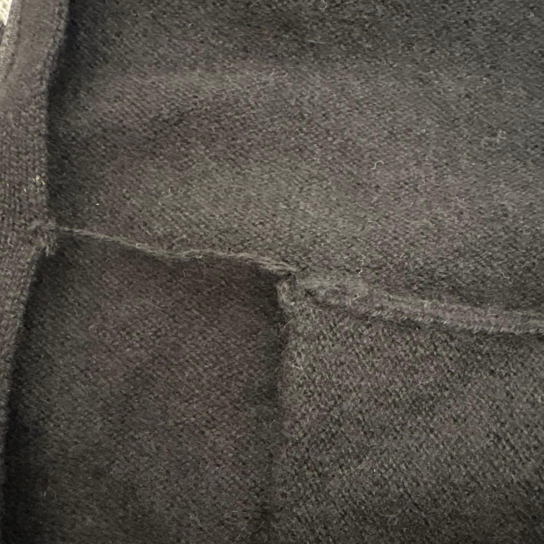 パリーゲイツBALLY GATESカシミヤ 100%ダブルジップニットジャケット