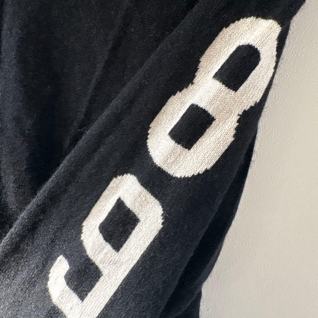 パリーゲイツBALLY GATESカシミヤ 100%ダブルジップニットジャケット