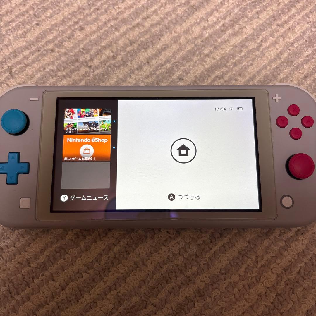 Nintendo Switch Lite グレー/青/赤