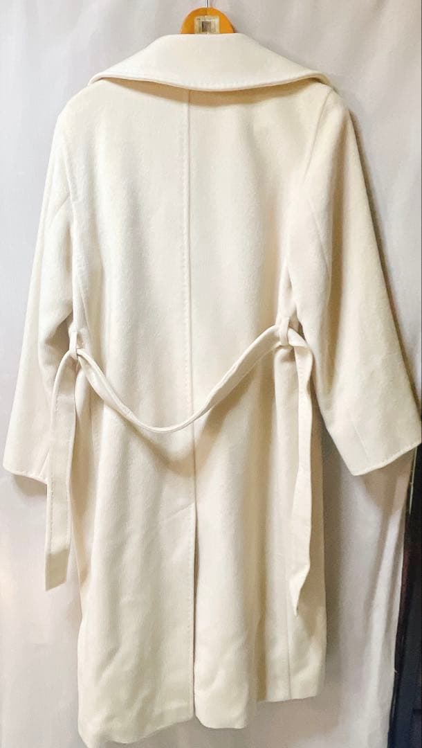 MaxMara マックスマーラ　ウール　カシミヤコート　ベージュ