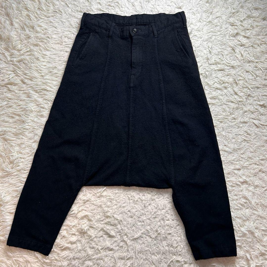 【希少M】 CDG コムデギャルソン ウール サルエルパンツ ブラック