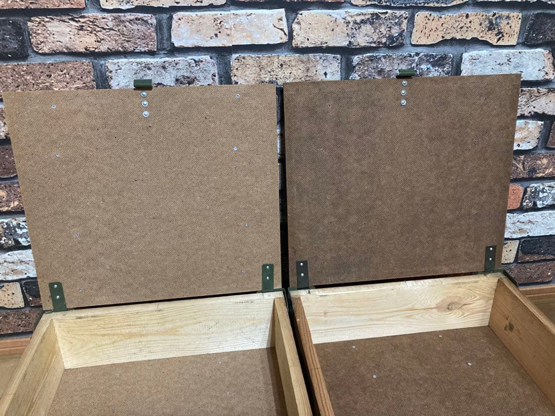 弾薬箱　ミリタリーボックス　収納　ヴィンテージ　軍　木箱　アンモボックス