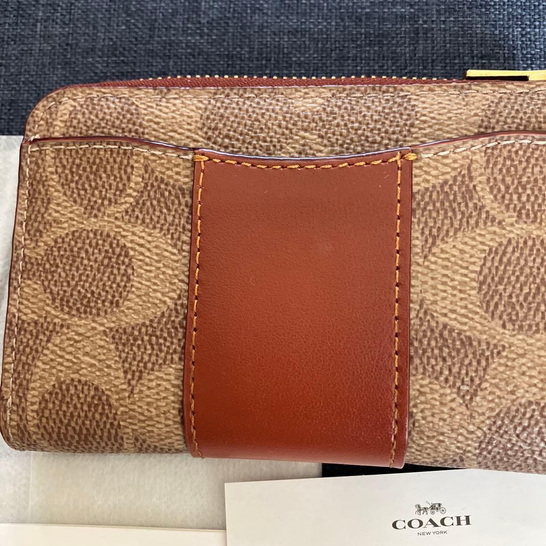 エッセンシャル Lジップ キー ケース・シグネチャー キャンバス