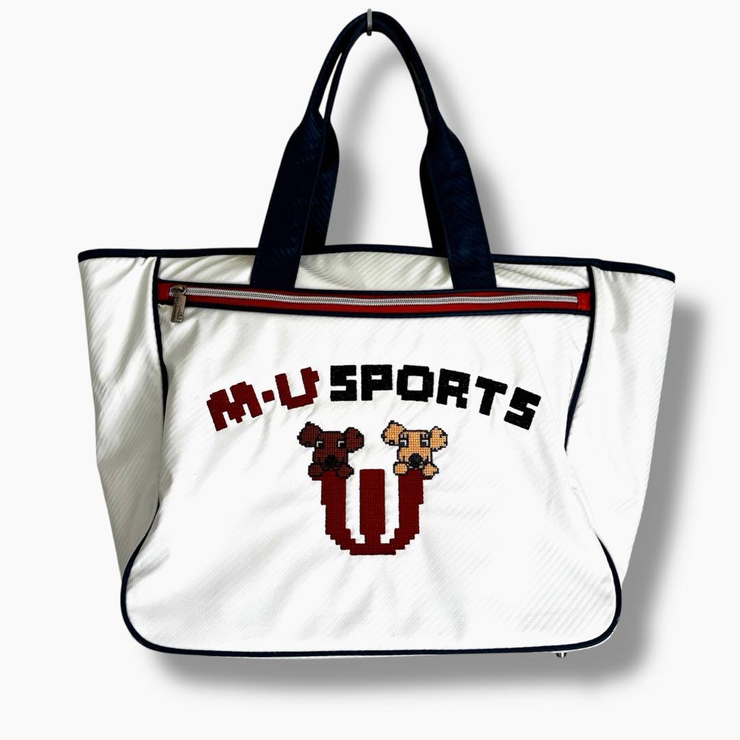 MUスポーツ　ロッカーバッグ　ゴルフバッグ　ボストンバック　刺繡ロゴ　ゴルフ