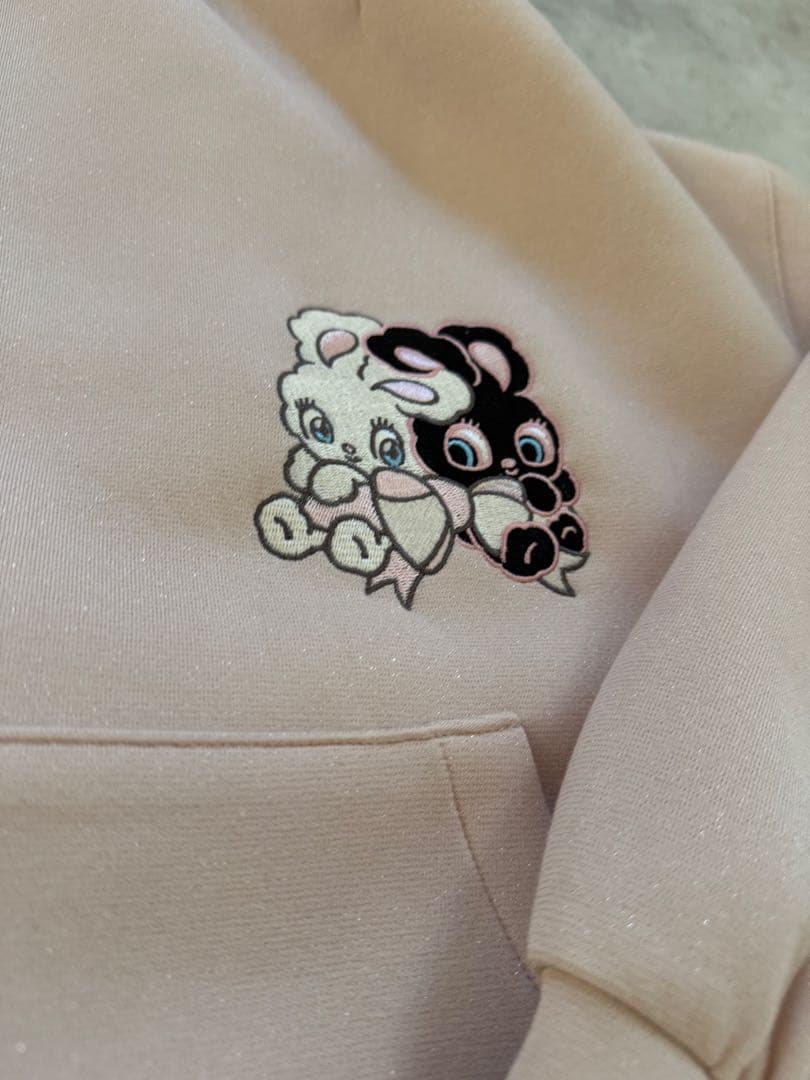 SNIDEL◾️ボリュームパーカー ピンク× foxy illustrations