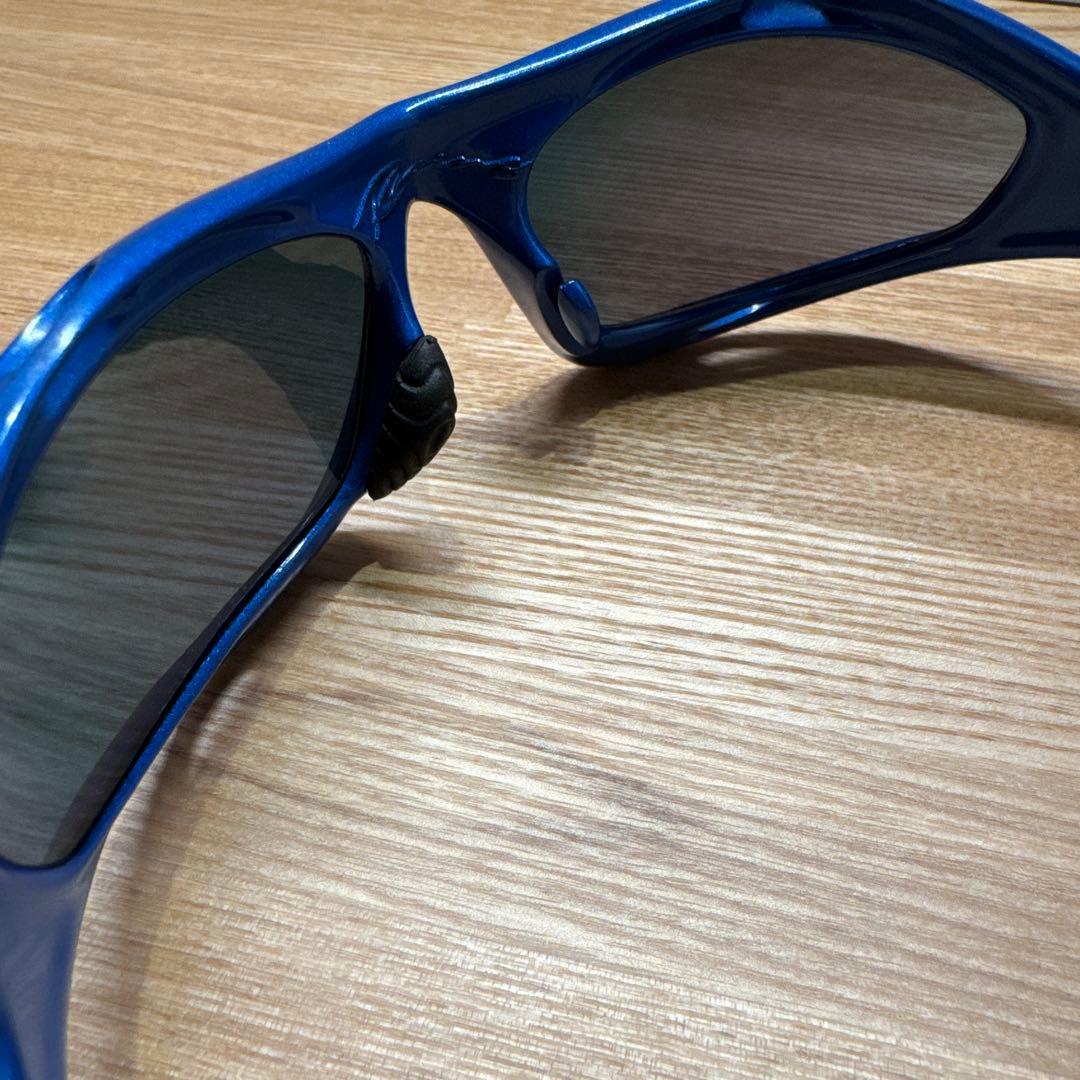 オークリー　レーシングジャケット　ブルー