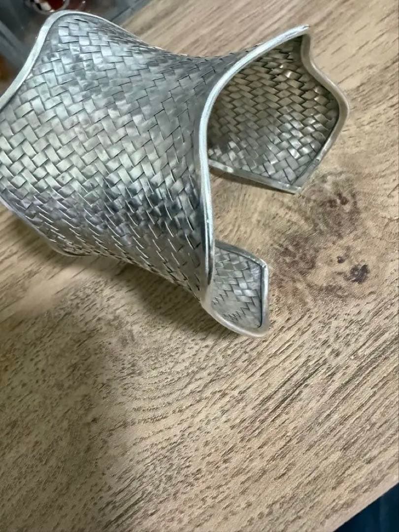 【美品】カレンシルバー｜カレン族｜バングル｜アミ｜男女兼用