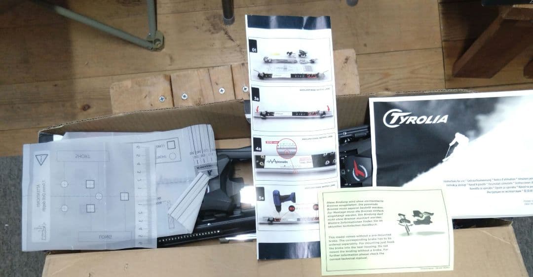 Tyrolia Adrenalin 16 short ビンディング