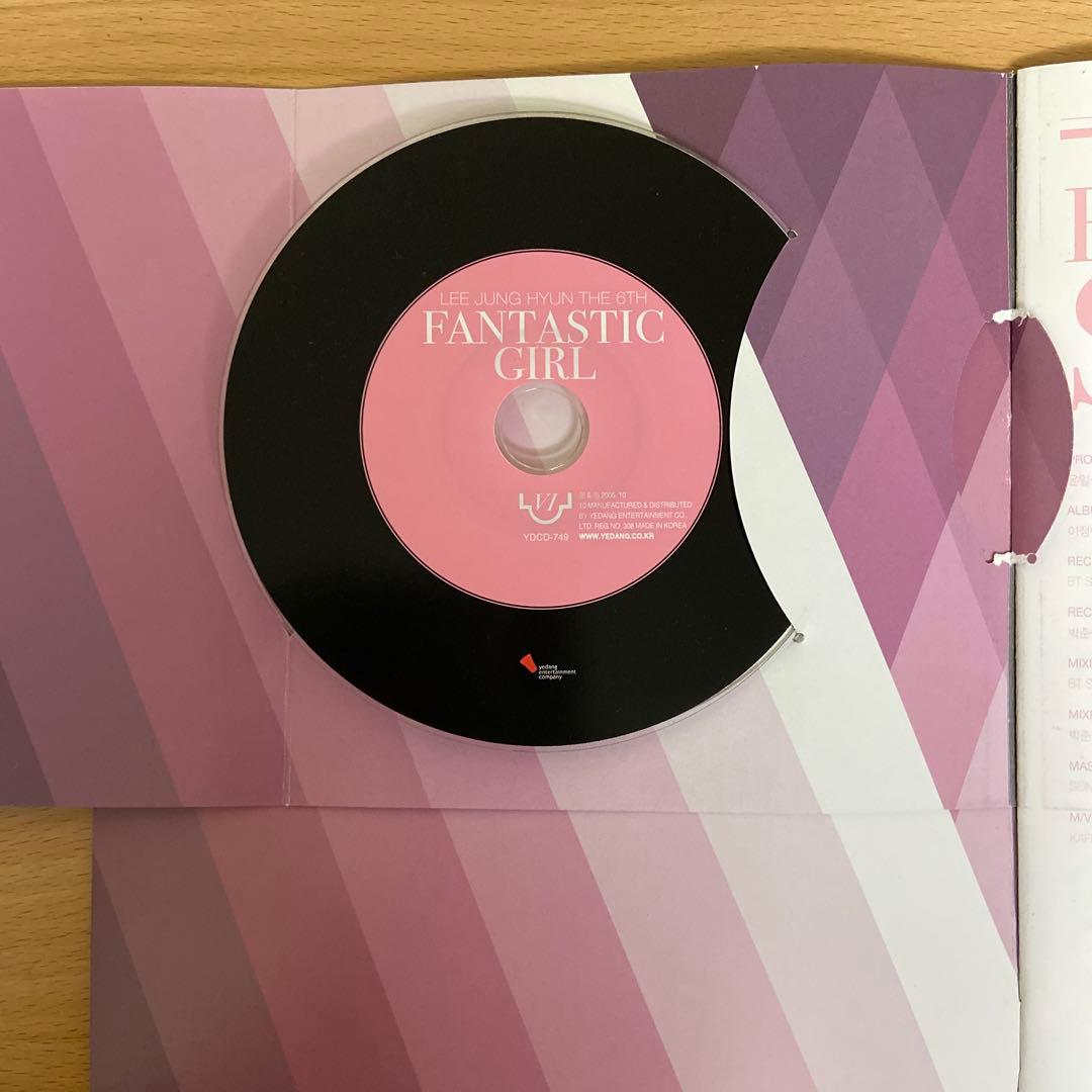 K-POP・アジア FANTASTIC GIRL LEE JUNG HYUN