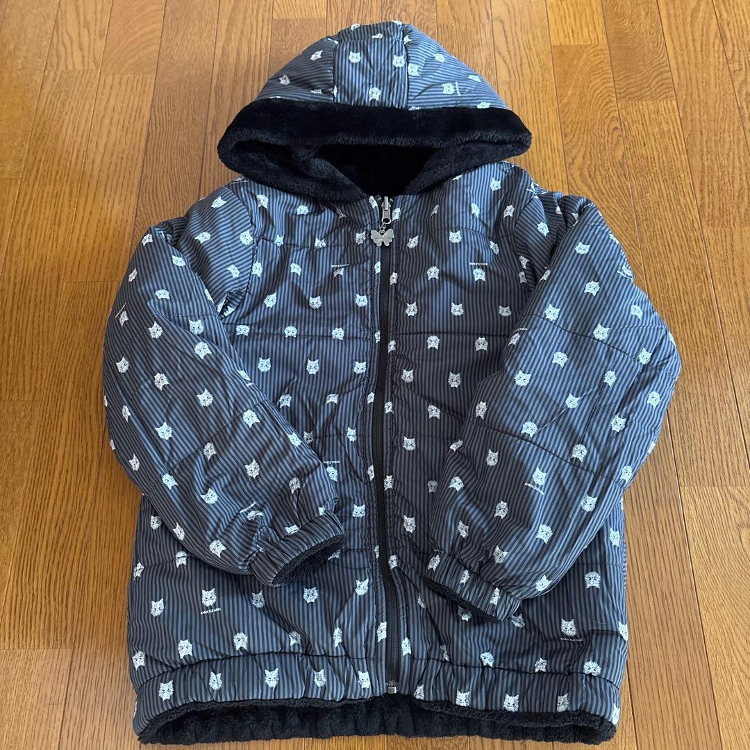 アナスイミニ　猫耳リバーシブルジャンパー　XL