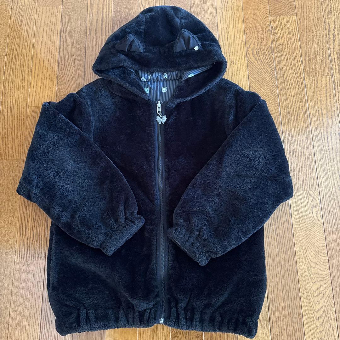 アナスイミニ　猫耳リバーシブルジャンパー　XL