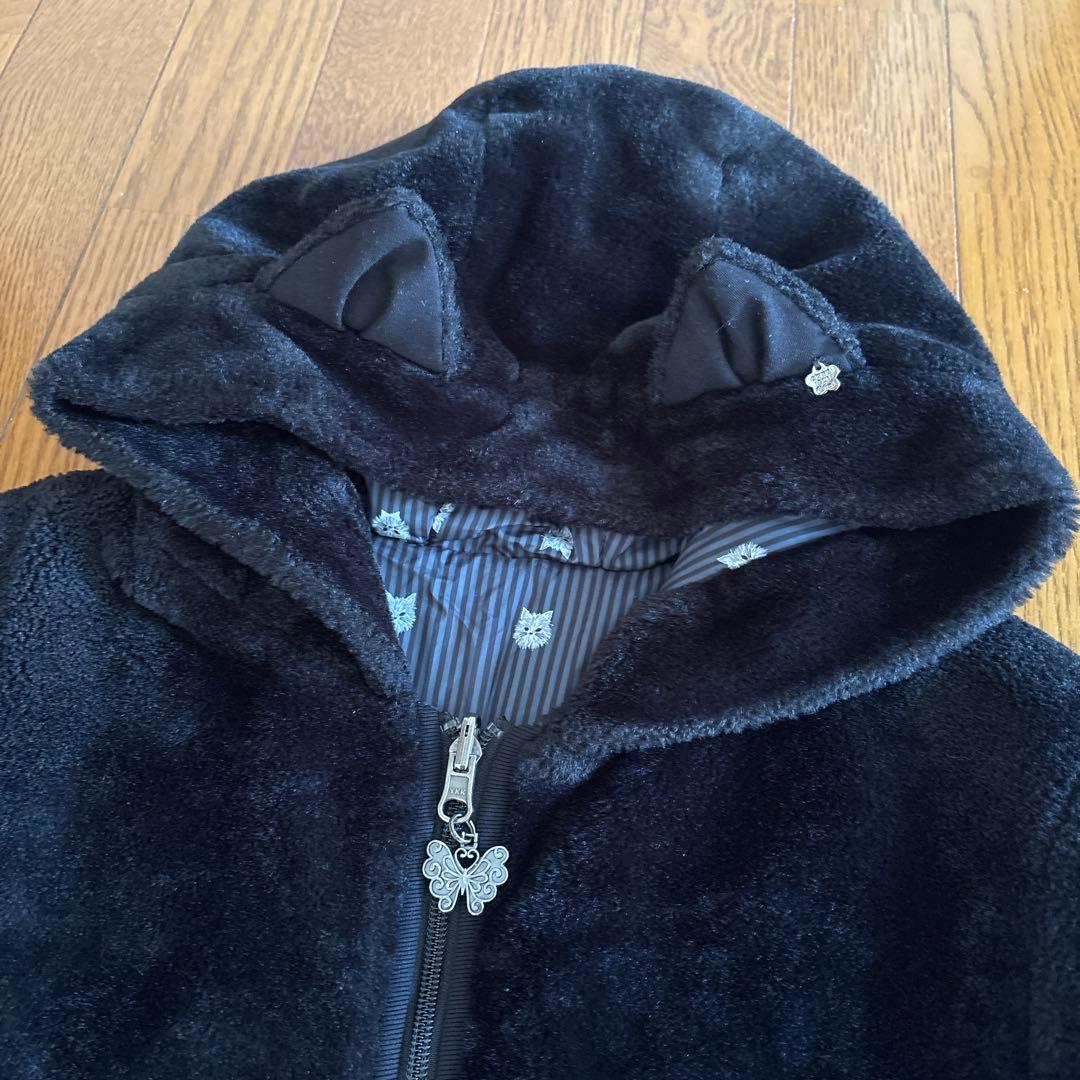 アナスイミニ　猫耳リバーシブルジャンパー　XL