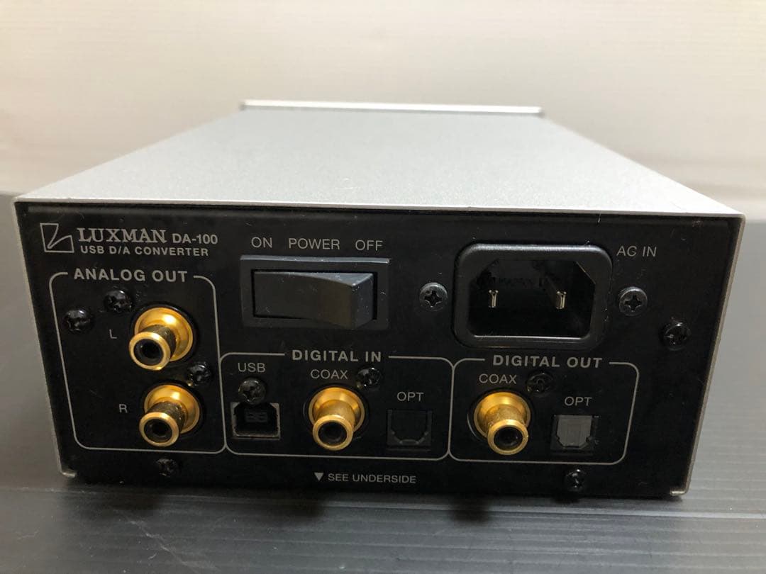 ラックスマン　LUXMAN DA-100 USB D/A CONVERTER