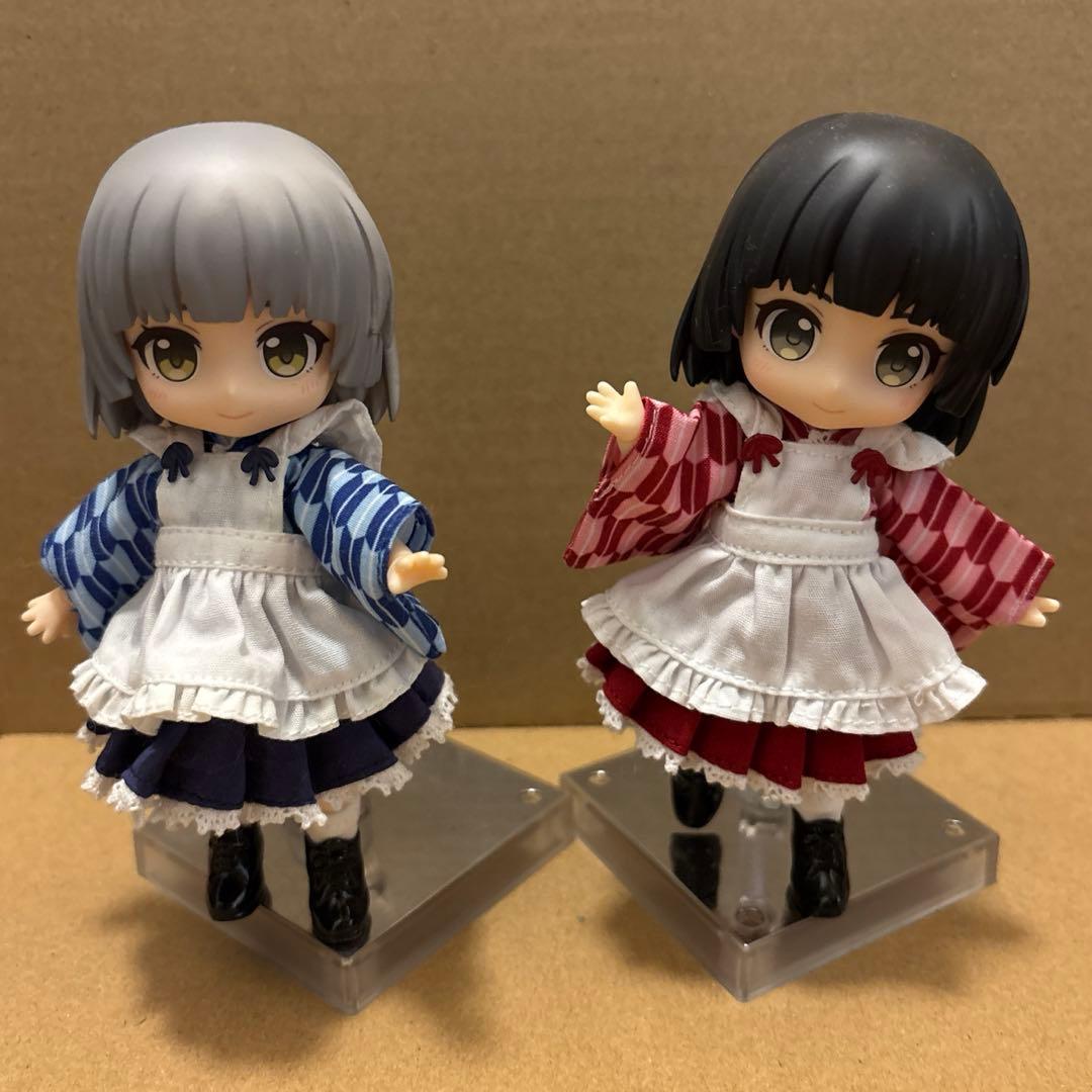 ねんどろいどどーる　猫耳メイド:サクラ　ユキ　セット