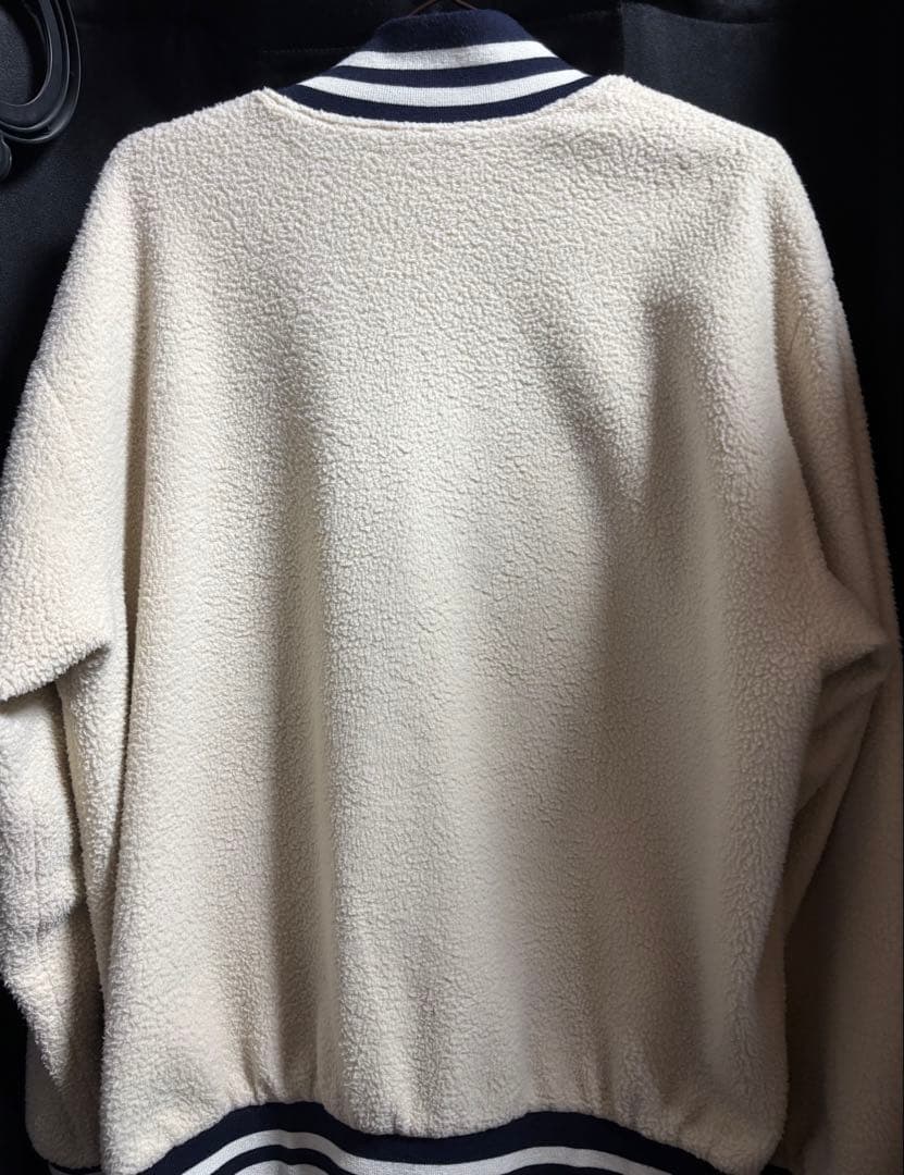 ヒステリックグラマー ボア ブルゾン ビックガールズワッペン