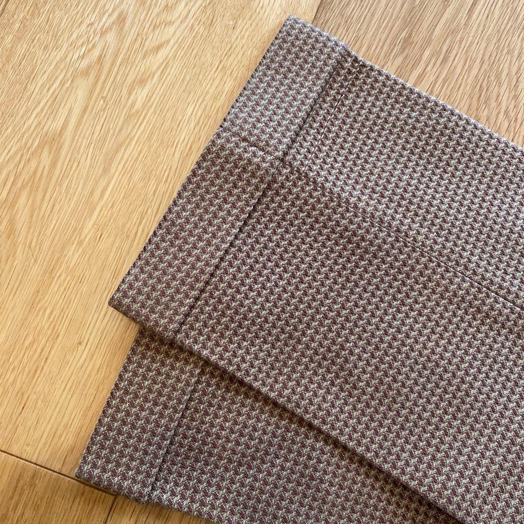 PT01 PREPPY FIT ジャガードパンツ ブラウン 48 L 新品未使用