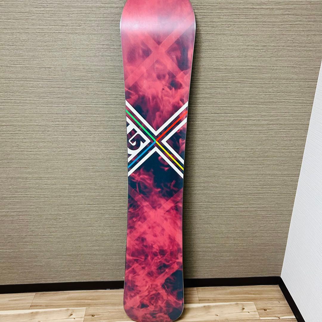 美品 BURTON CUSTOM X 2009 158cm ケース おまけ付き
