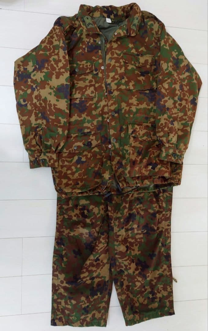 PX品 防寒 外被 迷彩 上下セット М