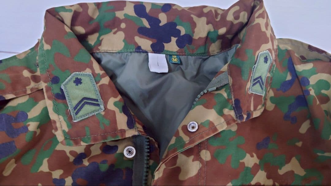 PX品 防寒 外被 迷彩 上下セット М