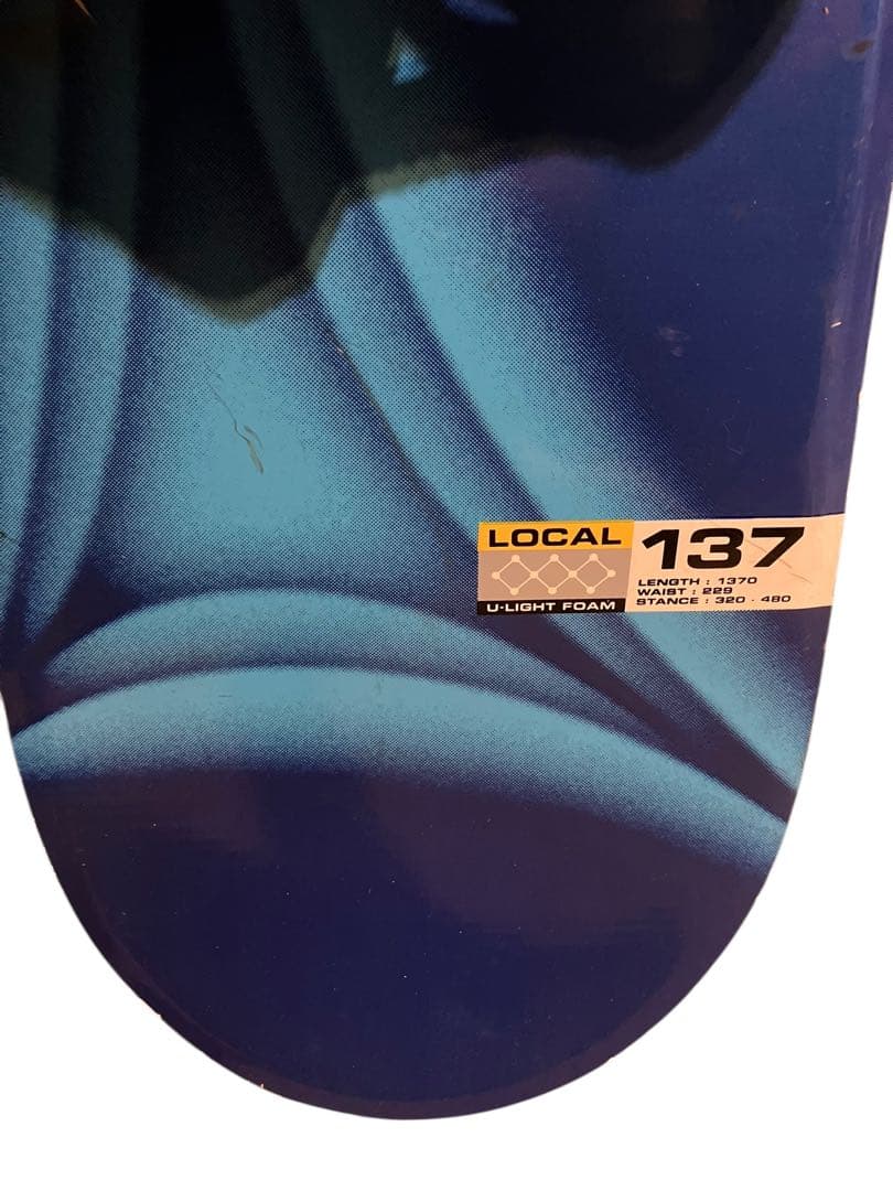 B-Kaz LOCAL ローカル スノーボード 板 137cm スノボー