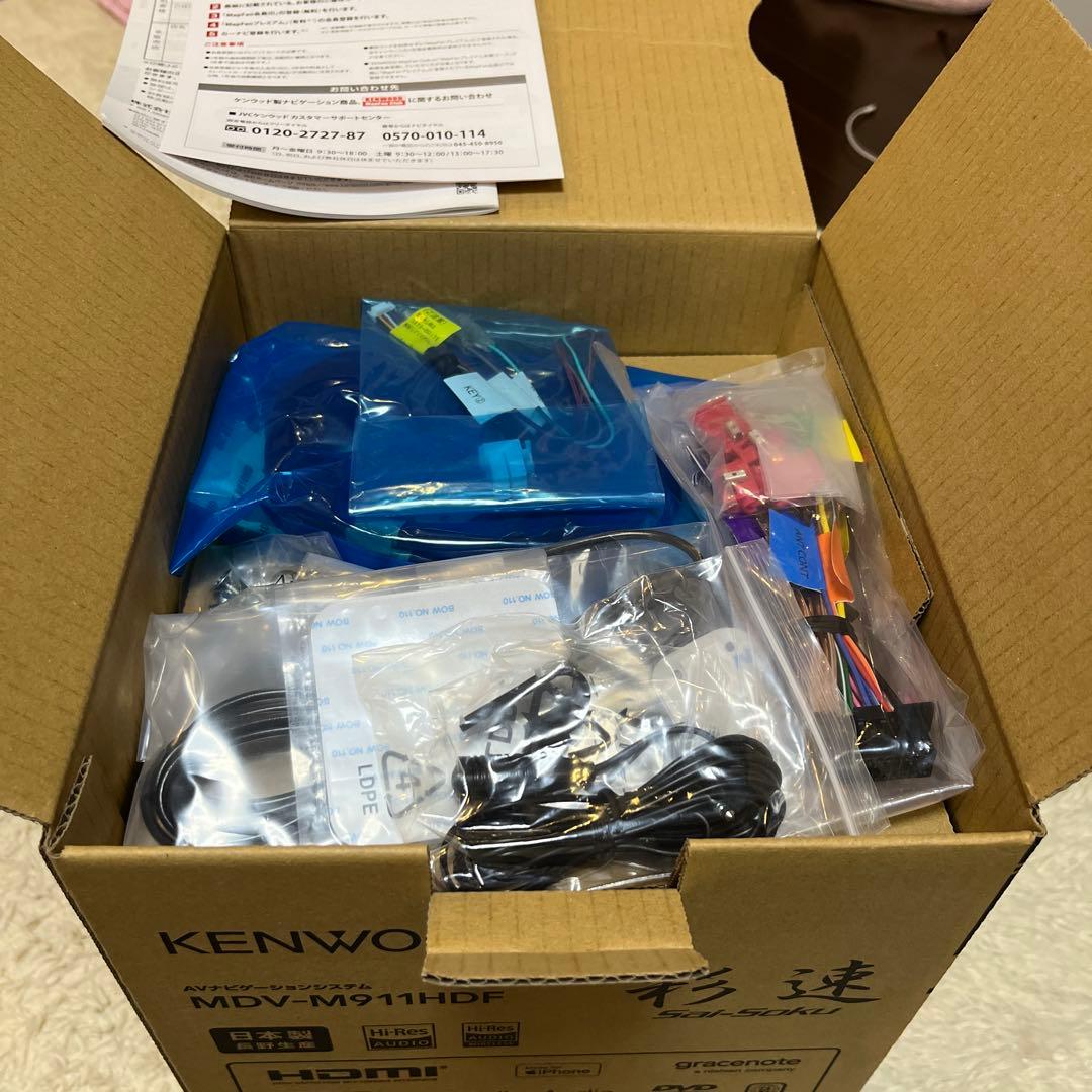 ケンウッド(Kenwood)カーナビ 彩速 9インチ MDV-M911HDF