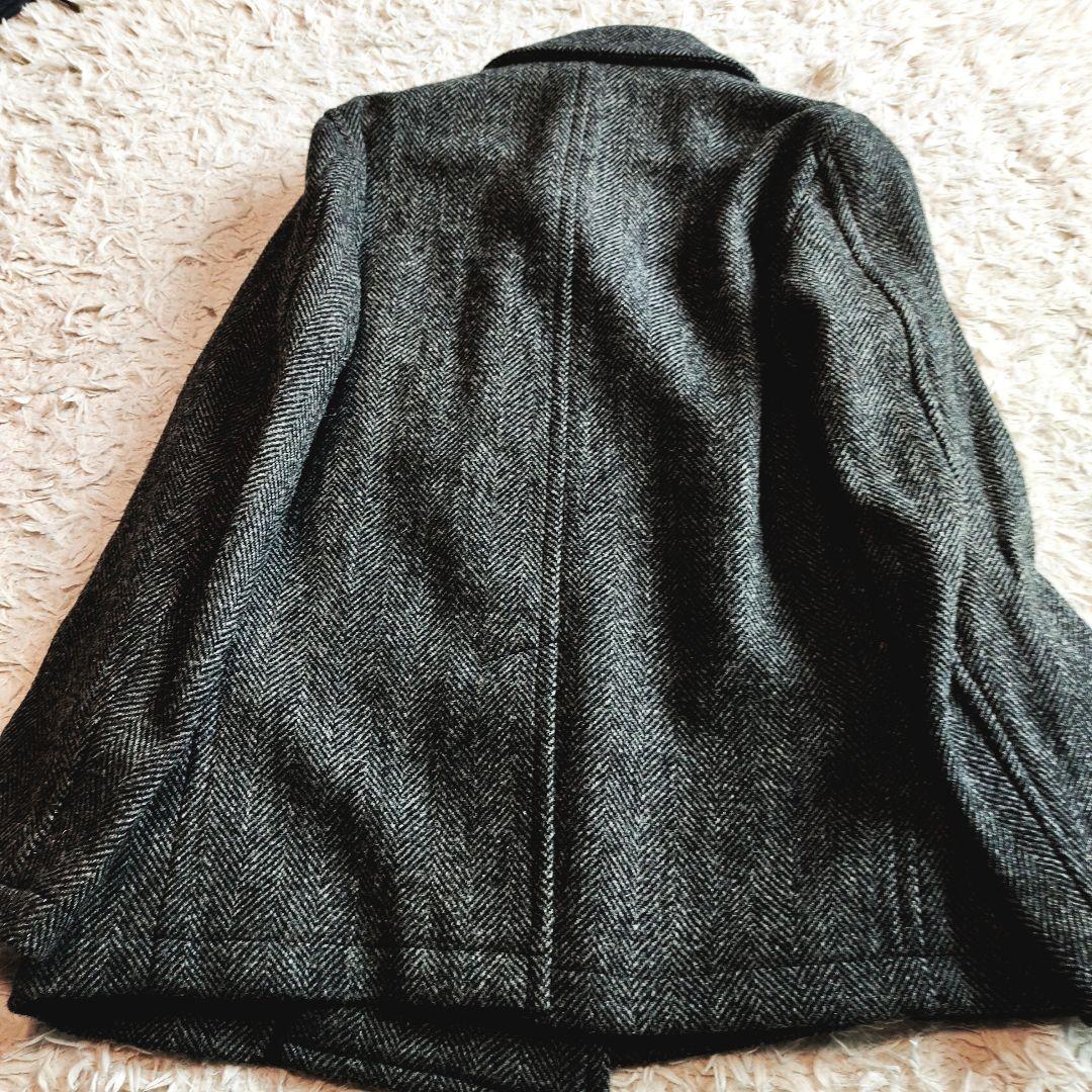 マーガレットハウエル ハリスツイード ジャケット ウール Lサイズ