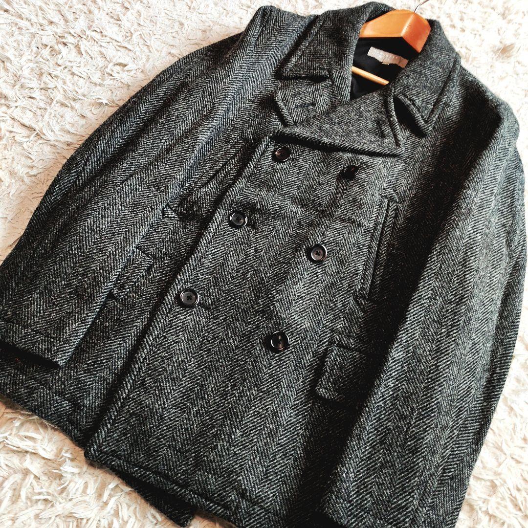 マーガレットハウエル ハリスツイード ジャケット ウール Lサイズ