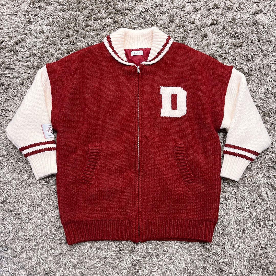 未使用級✨Darich ダーリッチ THE Social CLUBニットブルゾン