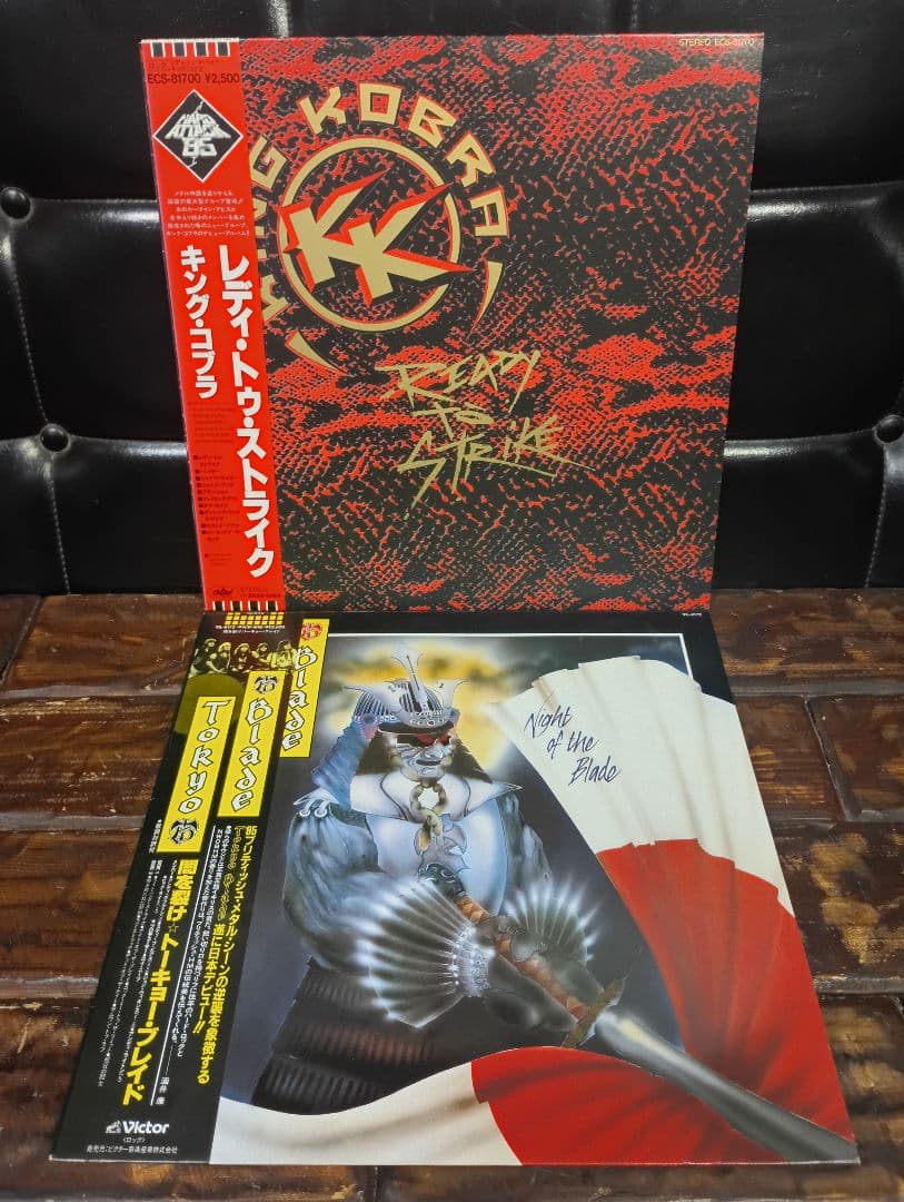 帯付き　６枚　見本盤　プラウド　情炎の白夜　トーキョーブレイド　キングコブラ