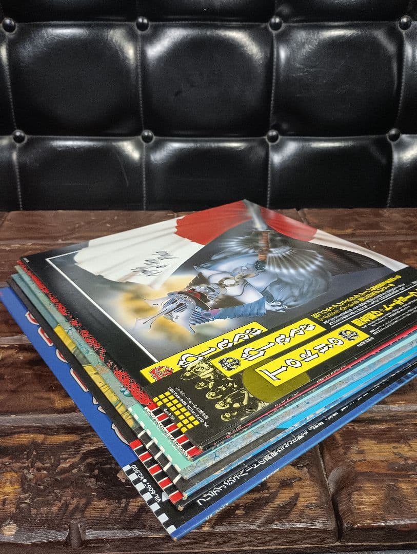 帯付き　６枚　見本盤　プラウド　情炎の白夜　トーキョーブレイド　キングコブラ