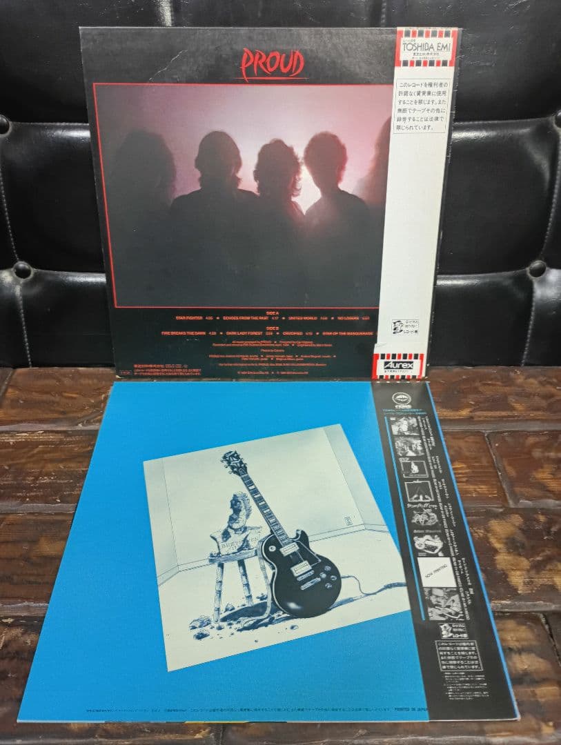 帯付き　６枚　見本盤　プラウド　情炎の白夜　トーキョーブレイド　キングコブラ