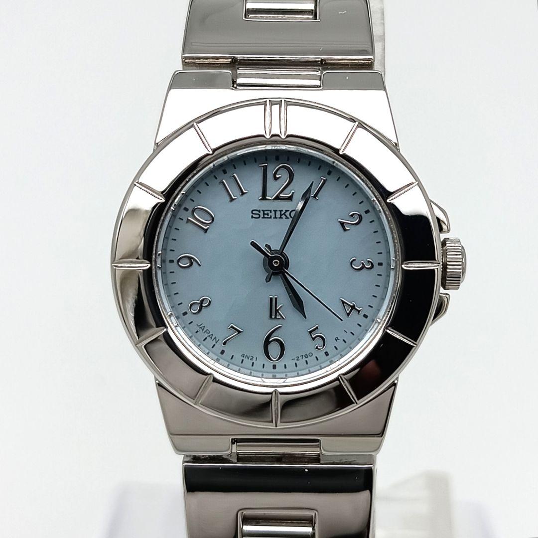 【極美品 シェル文字盤】セイコー　ルキア　レディース腕時計　5I-2