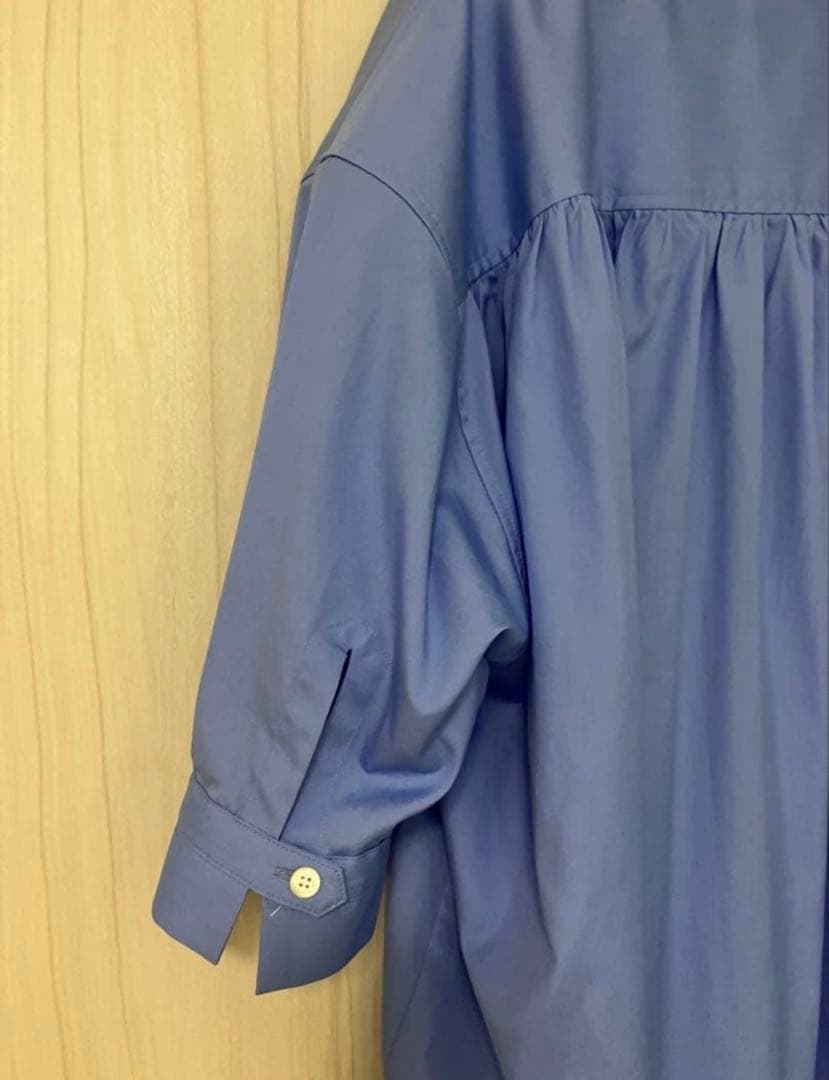 【ウィムガゼット】ライトブルー チュニック 五分袖