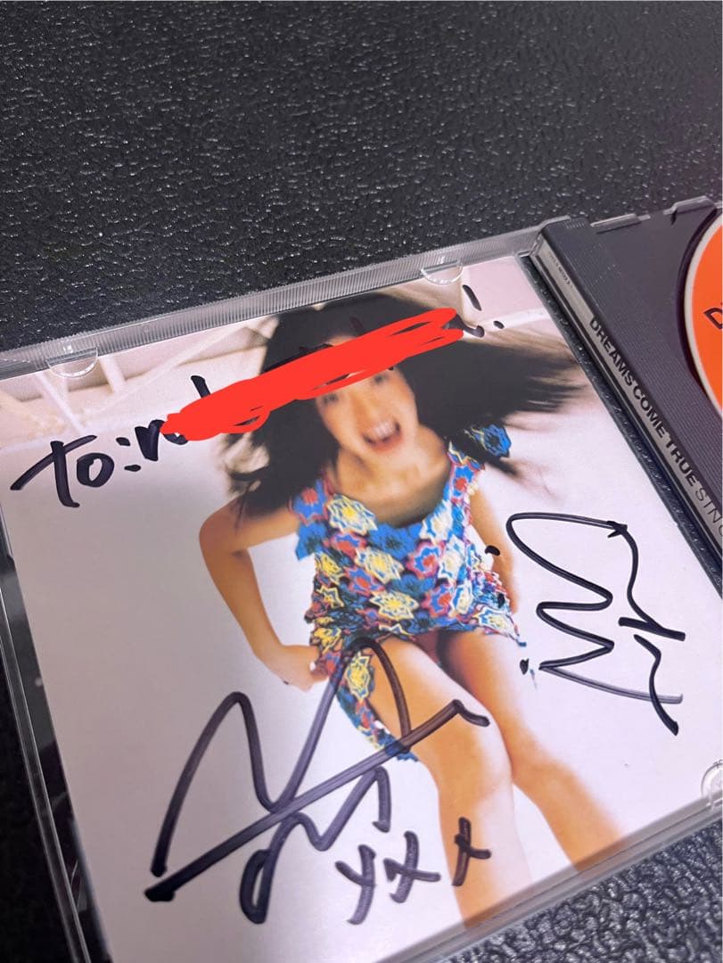 貴重　DREAMS COME TRUE（ドリカム）全米デビュー直筆サイン入りCD