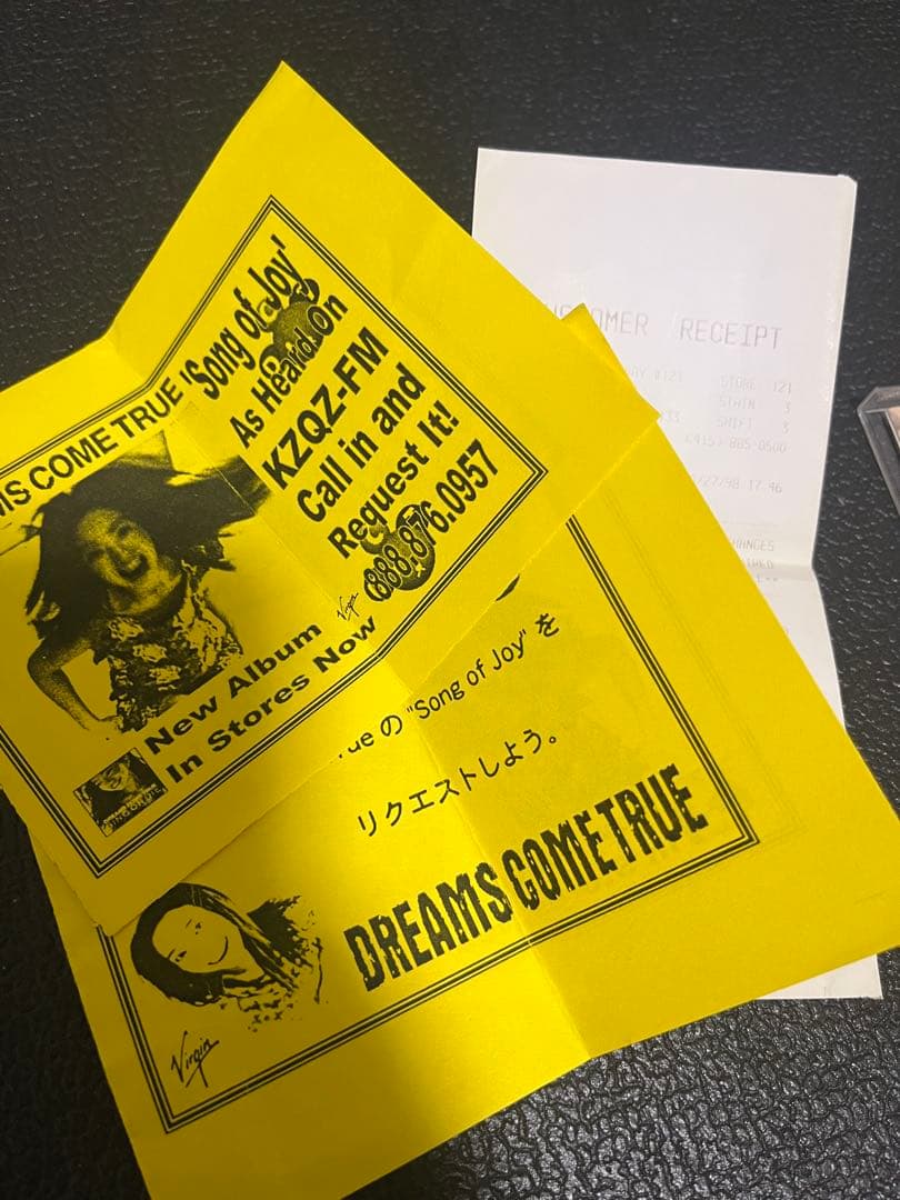 貴重　DREAMS COME TRUE（ドリカム）全米デビュー直筆サイン入りCD