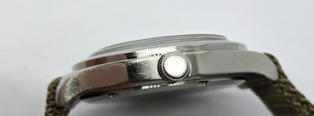 ロ*ド様 CYMA アナログ腕時計 ブラックダイアル