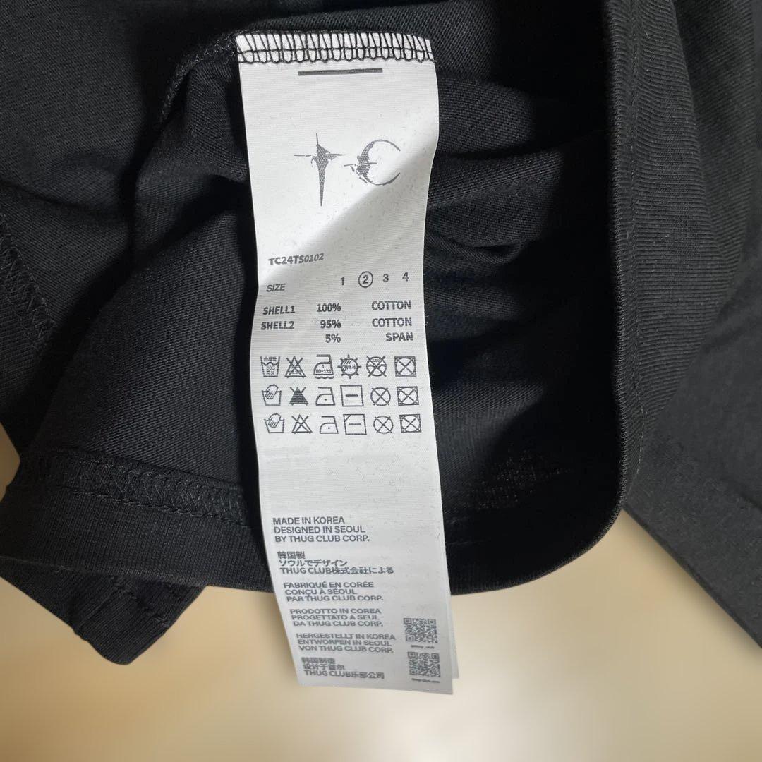 ^*^様 THUG CLUB サグクラブTシャツ　サイズ2