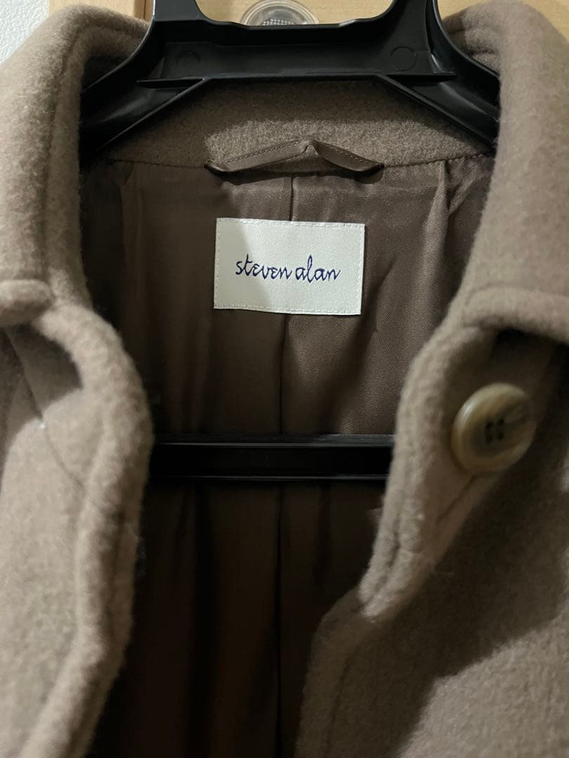 ※限定値下げ　Steven Alan / ステンカラーコート　グレーベージュ