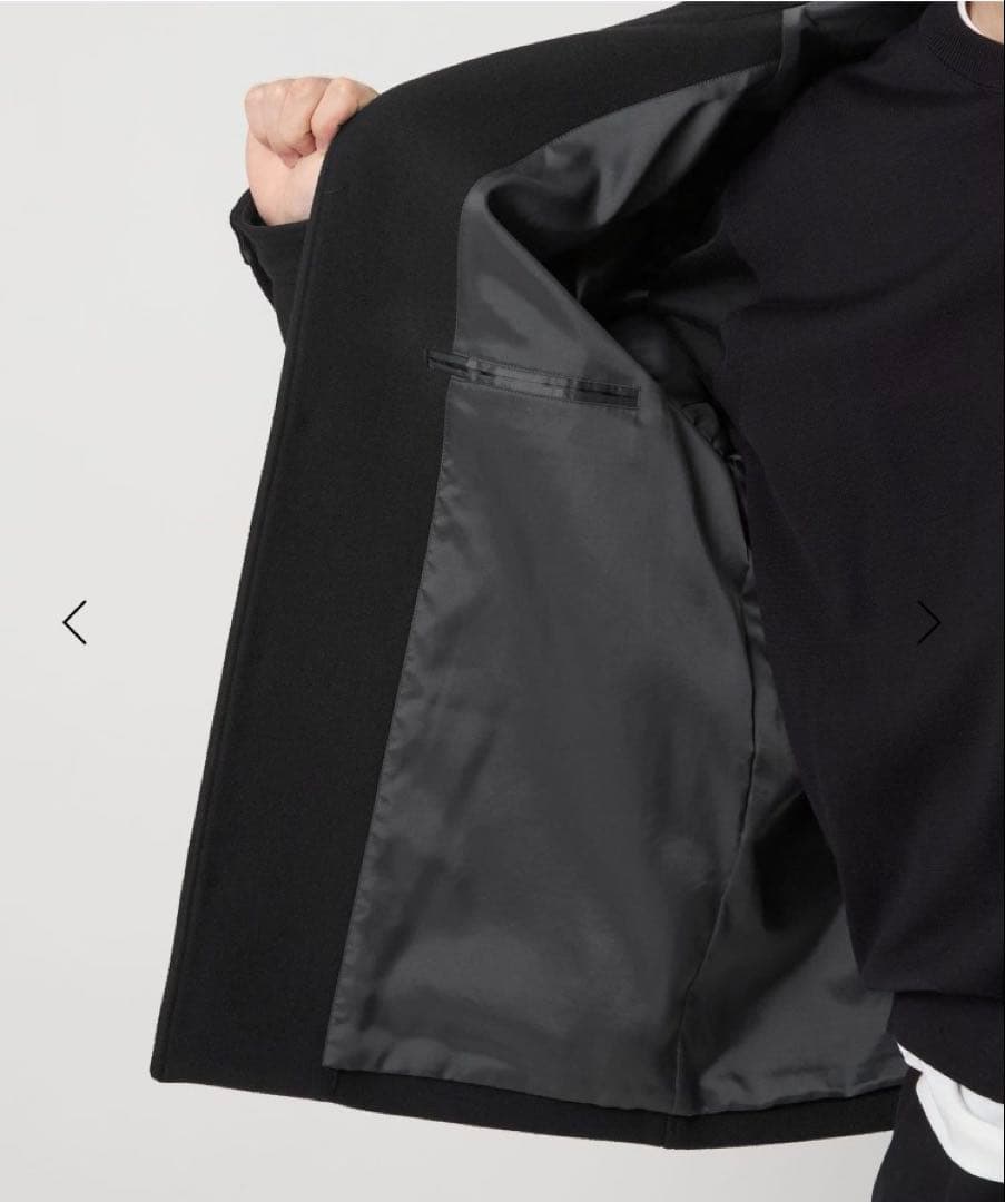 グリーンレーベルリラクシング SENTDALE WOOL カバーオール　黒　L