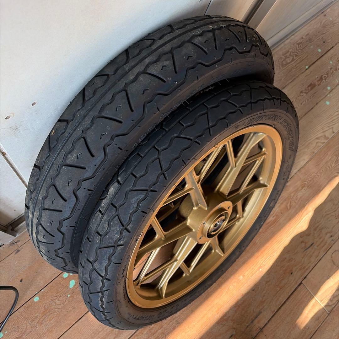 750ss h2 にて使用　ベルズ？タイプホイール