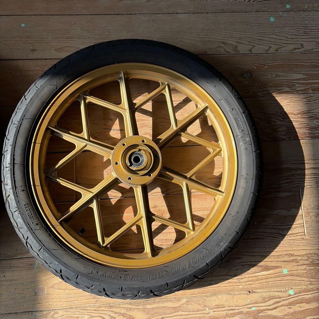 750ss h2 にて使用　ベルズ？タイプホイール