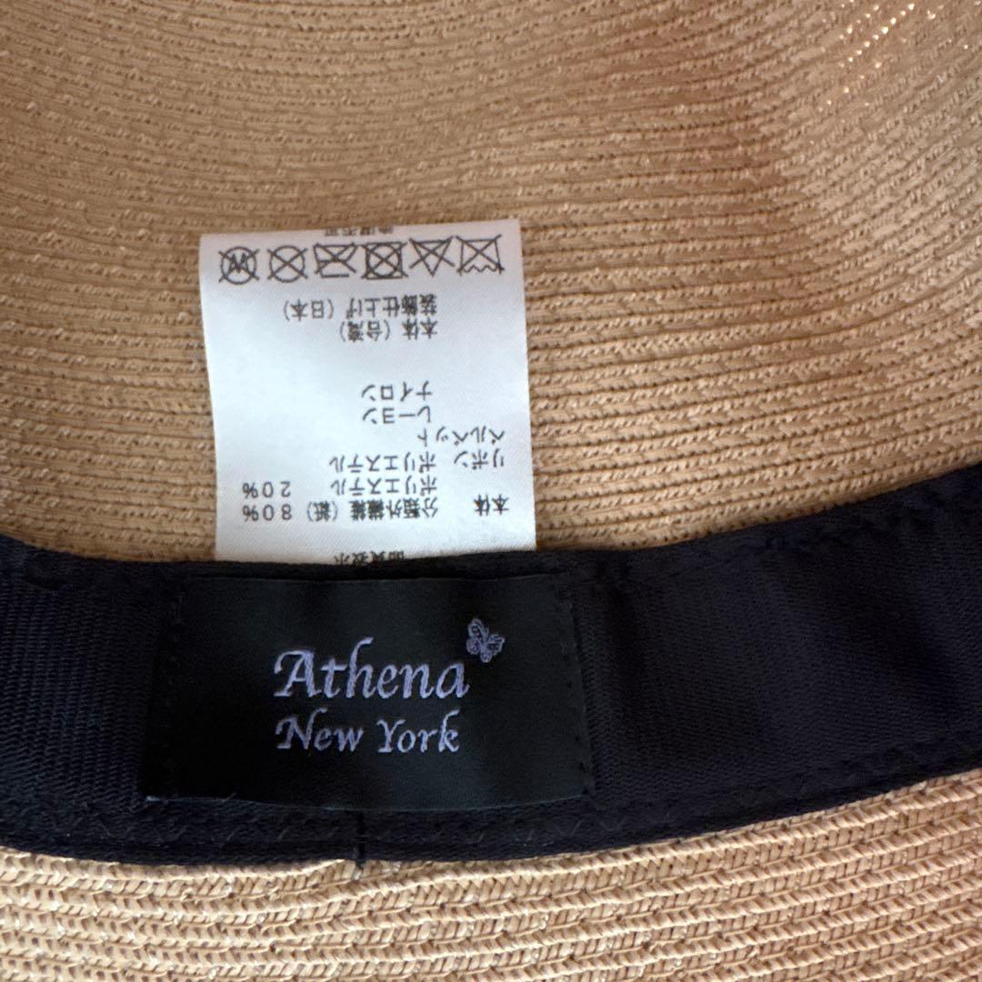 アシーナニューヨーク　帽子　麦わら帽子　未使用