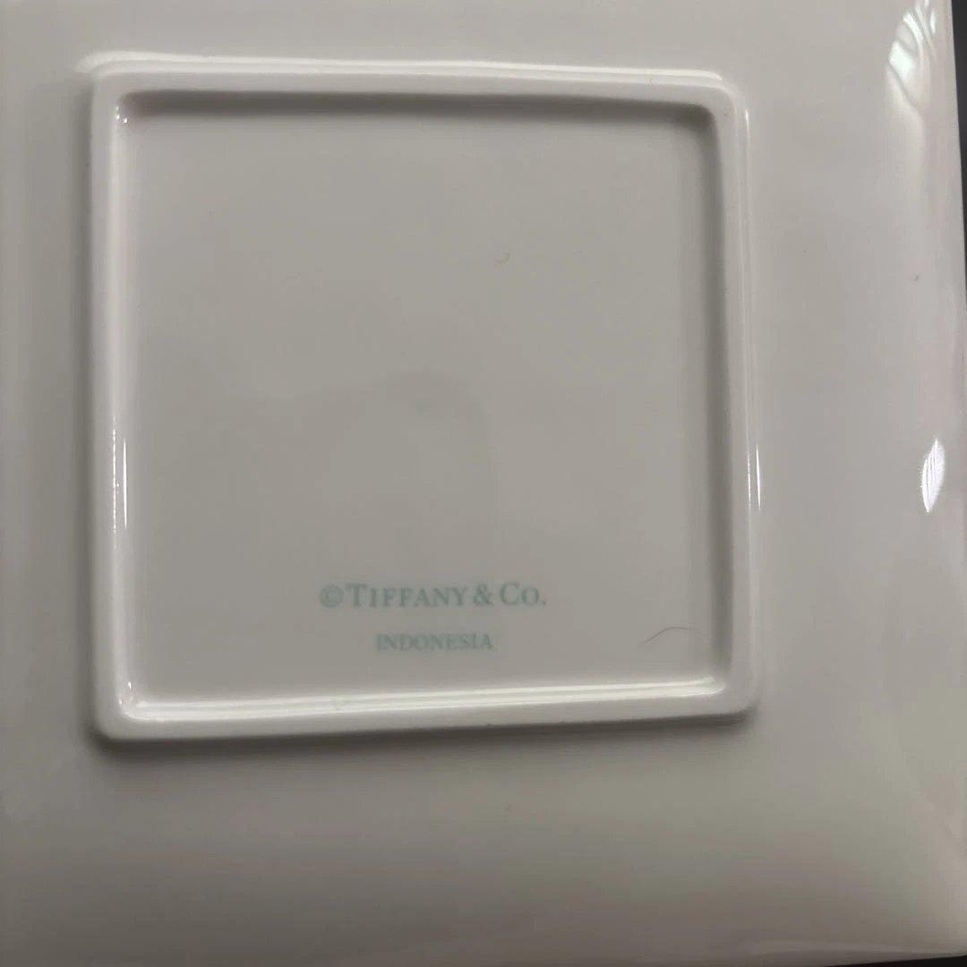 ティファニー プレート リボン 小 2枚