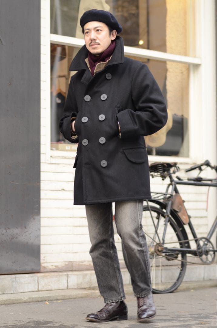 ANATOMICA \"PEA COAT\" （M) フランス製
