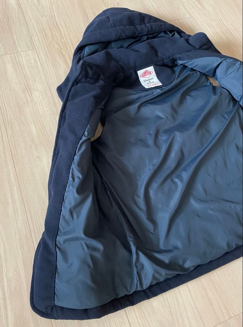 DANTON ダントン　BEAMS別注 ウールモッサー　ダウンベスト L程度