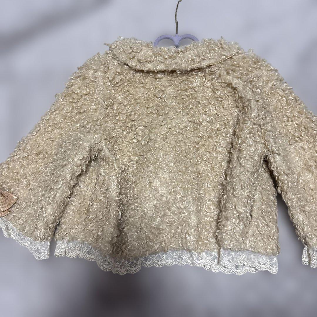 プードルファーボレロジャケット