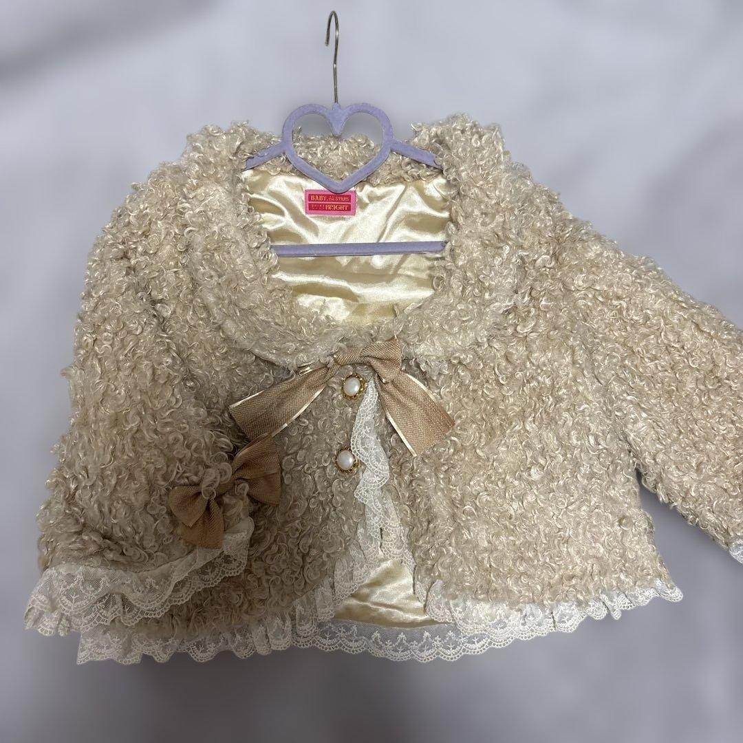 プードルファーボレロジャケット