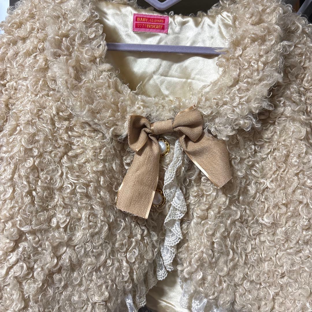 プードルファーボレロジャケット