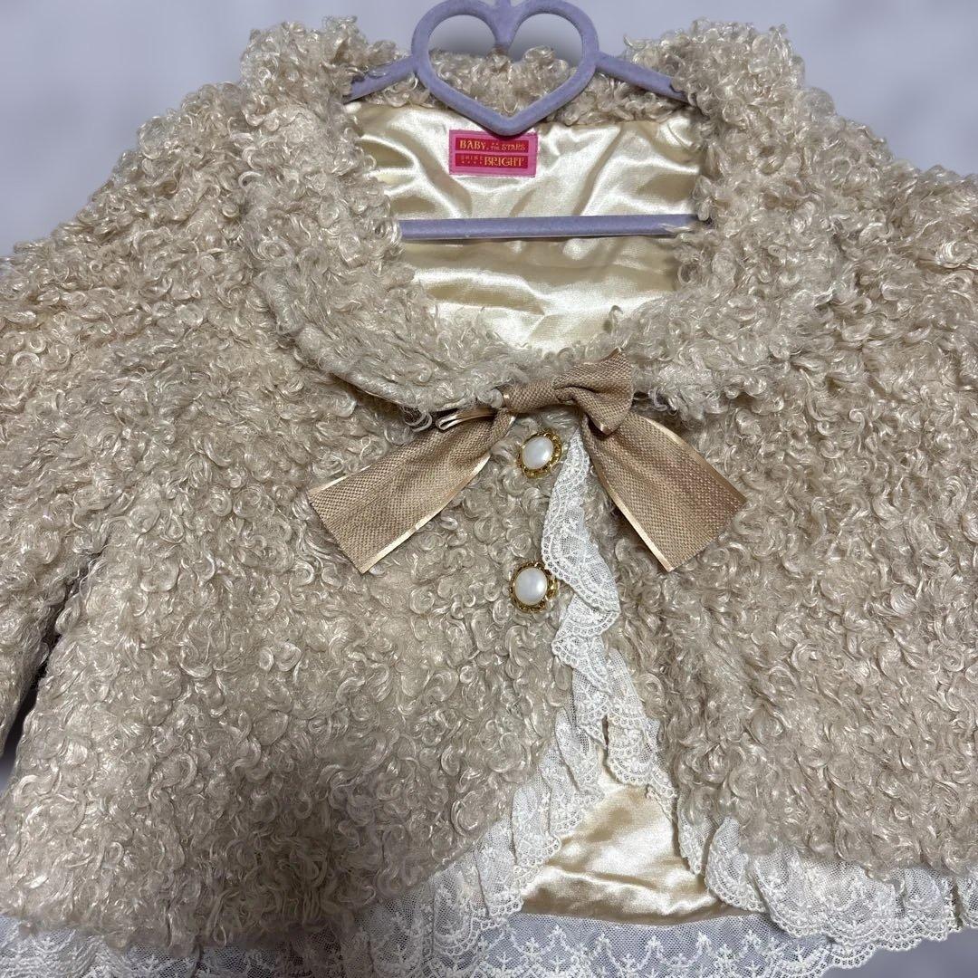 プードルファーボレロジャケット