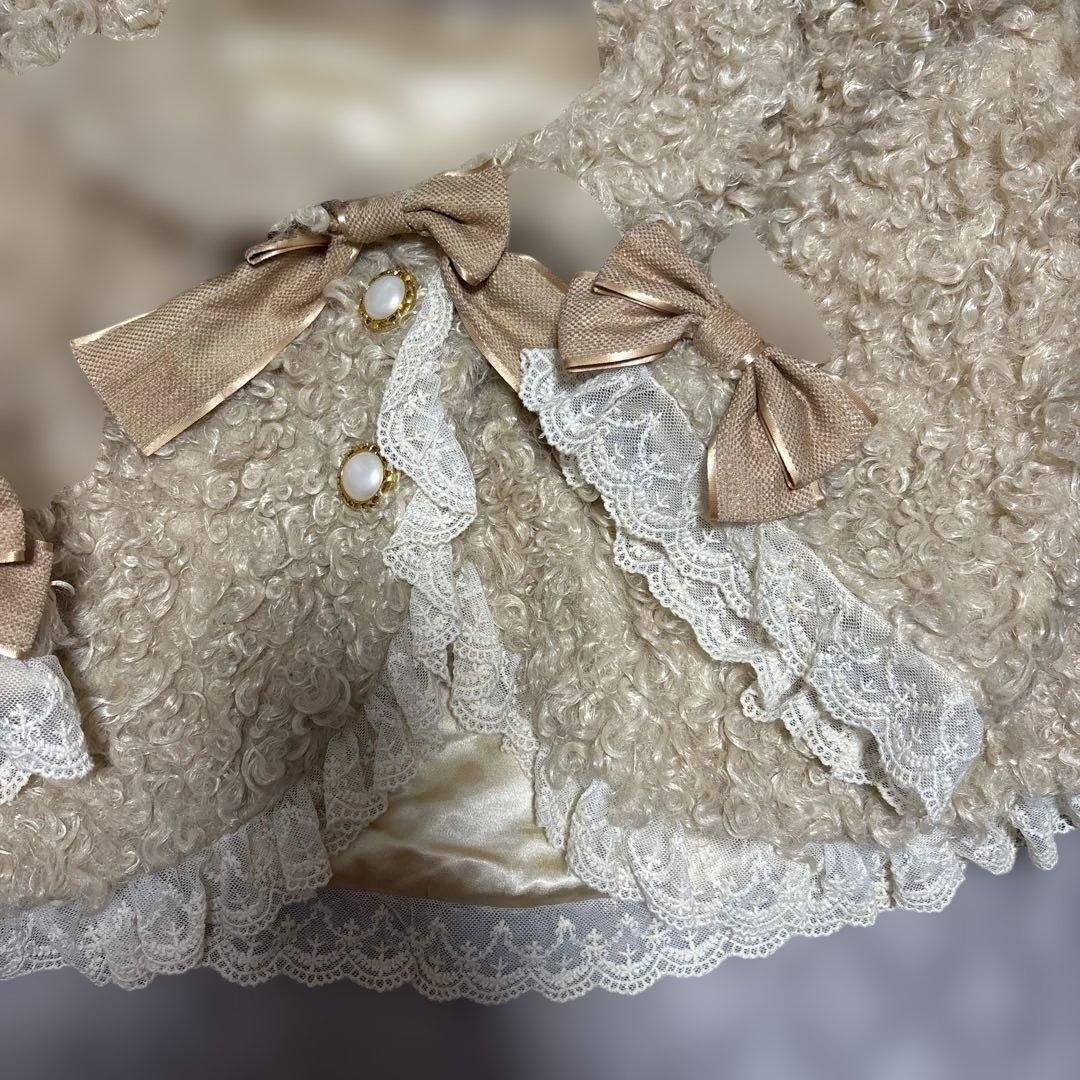 プードルファーボレロジャケット